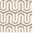 Linon Geo Sasha Hand Tufted Microfiber Polyester 5'x7' Rug in Gray