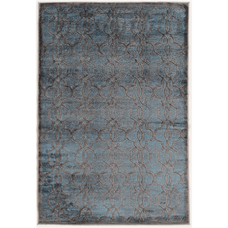 Linon Platinum Iron Gate Power Loomed Polyester 5'x7'6