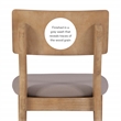 Linon Jordan Counter Stool Grey Padded Seat in Rustic Grey Washed Finished Wood