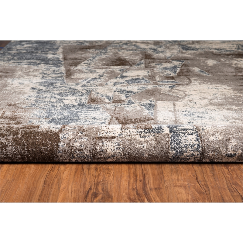 Linon Masters Man Power Loomed Polypropylene 5'x7'6