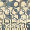 Linon Aspire Triangle Hand Tufted Wool 8'x11' Rug in Ivory