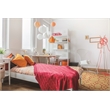 Linon Aspire Window Hand Tufted Wool 5'x8' Rug in Ivory