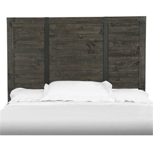 Magnussen Abington King Panel Headboard in Weathered Charcoal
