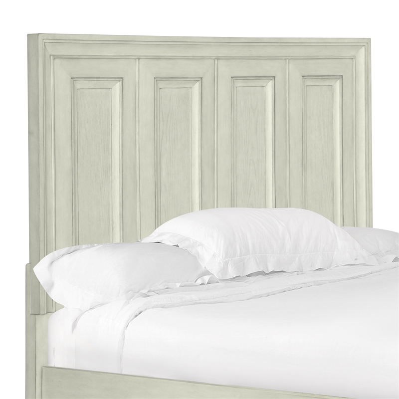 Magnussen Raelynn King Panel Headboard in Weathered White