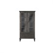 Magnussen Sutton Place Curio Cabinet in Weathered Charcoal