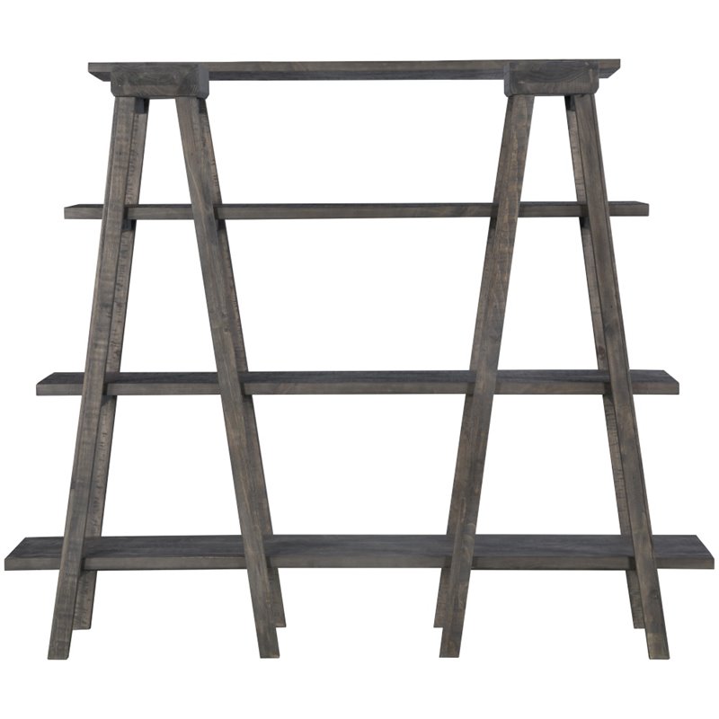 Magnussen Sutton Place 4 Shelf Bookcase in Weathered Charcoal