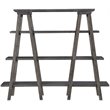 Magnussen Sutton Place 4 Shelf Bookcase in Weathered Charcoal