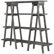Magnussen Sutton Place 4 Shelf Bookcase in Weathered Charcoal