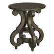 Magnussen Bellamy Round Accent End Table in Peppercorn