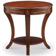 Magnussen Winslet Oval Solid Wood End Table in Cherry