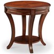Magnussen Winslet Oval Solid Wood End Table in Cherry