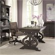 Magnussen Bellamy Writing Desk in Weathered Peppercorn