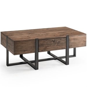 Magnussen Prescott Modern 48&quot x 24&quot Coffee Table in Rustic Honey