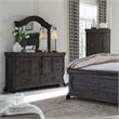 Magnussen Bellamy Traditional Peppercorn 8 Drawer Dresser