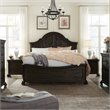 Magnussen Bellamy Traditional Peppercorn King Shaped Panel Bed