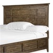 Magnussen Bay Creek Traditional Toasted Nutmeg Queen Panel Headboard