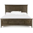 Magnussen Bay Creek Traditional Toasted Nutmeg Queen Panel Bed with Storage