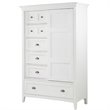 Magnussen Heron Cove Relaxed Traditional Soft White Sliding Door Chest
