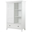 Magnussen Heron Cove Relaxed Traditional Soft White Sliding Door Chest