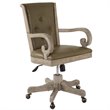 Magnussen Tinley Park Fully Upholstered Swivel Chair in Dovetail Gray