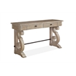 Magnussen Tinley Park Rectangular Sofa Table in Dovetail Gray