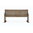 Magnussen Tinley Park Bench with Back in Dovetail Gray