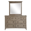Magnussen Paxton Place Wood Landscape Mirror