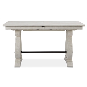 Magnussen Bronwyn Counter Dining Table in Soft Alabaster