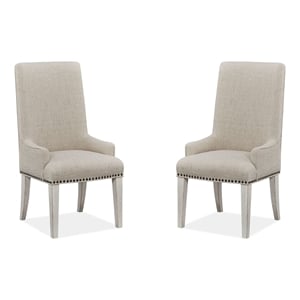 Magnussen D4436 Bronwyn Upholstered Host Side Chair (Set of 2)