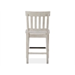 Magnussen Bronwyn Solid Wood Counter Chair in White (Set of 2)