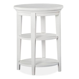 Magnussen T4400 Heron Cove Round Accent End Table