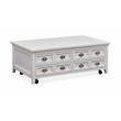 Magnussen T4400 Heron Cove Lift Top Storage Cocktail Table w/Casters