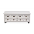 Magnussen T4400 Heron Cove Lift Top Storage Cocktail Table w/Casters