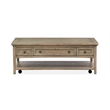 Magnussen T4805 Paxton Place Rectangular Cocktail Table w/Casters