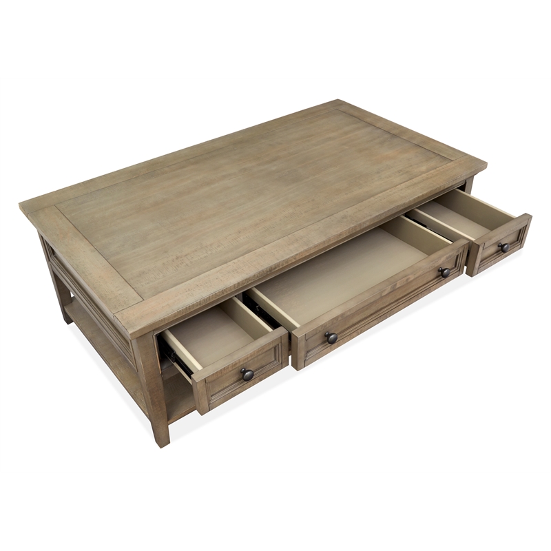 Magnussen T4805 Paxton Place Rectangular Cocktail Table w/Casters