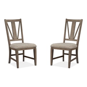 Magnussen Paxton Place Dining Side Chair with Upholstered Seat (Set of 2)
