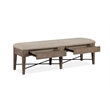 Magnussen Paxton Place Bench with Upholstered Seat