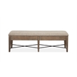 Magnussen Paxton Place Bench with Upholstered Seat