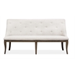 Magnussen Roxbury Manor Bench with Upholstered Seat and Back