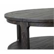 Magnussen Boswell Round Cocktail Table with Casters
