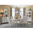 Magnussen Newport Wood Bench with Upholstered Seat & Back