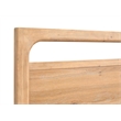 Magnussen Somerset Wood Queen Size Panel Bed in Butternut Natural