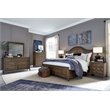 Magnussen Home Bay Creek Toasted Nutmeg Drawer Dresser With Landscape Mirror