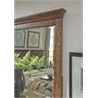 Magnussen Home Bay Creek Toasted Nutmeg Drawer Dresser With Landscape Mirror