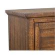 Magnussen Home Bay Creek Toasted Nutmeg Drawer Dresser With Landscape Mirror