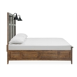 Magnussen Home Bay Creek Toasted Nutmeg Queen Lamp Panel Bed