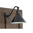 Magnussen Home Bay Creek Toasted Nutmeg Queen Lamp Panel Storage Bed
