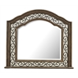 Magnussen Home Durango Willadeene Brown Drawer Dresser With Shaped Mirror