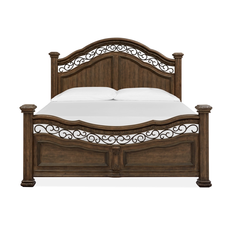 Magnussen Home Durango Willadeene Brown Queen Panel Bed