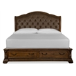 Magnussen Home Durango California King Upholstered Sleigh Storage Bed